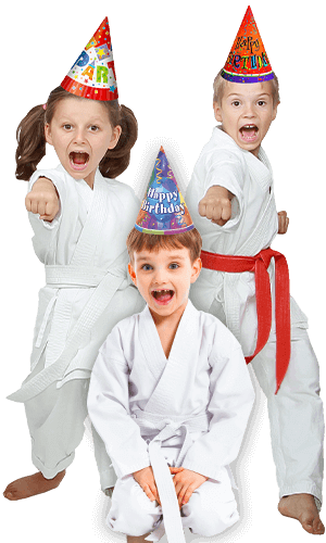 Martial Arts Birthday Party for Kids in Amarillo TX - Birthday Punches Page Banner