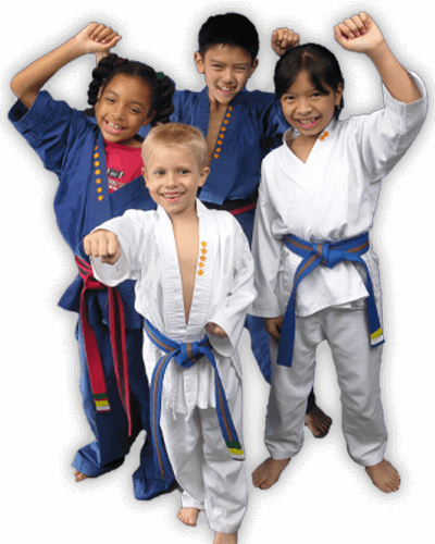 Martial Arts Summer Camp for Kids in Amarillo TX - Happy Group of Kids Banner Summer Camp Page
